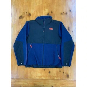 The North Face Boys Sz XL (18-20) Denali Jacket Navy Blue Black